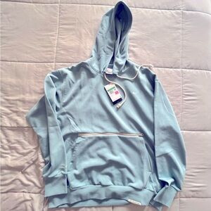 Nike Standard Issue Basketball Pullover Hoodie CV0864-494 Men Mineral Blue